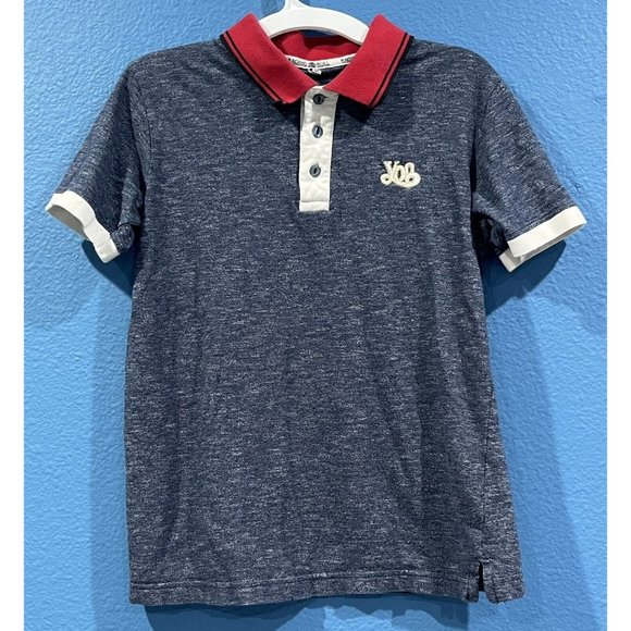 Raging Bull Tops - Raging Bull Red White Blue Polo Shirt Yon Andre Rugby Women Size XS